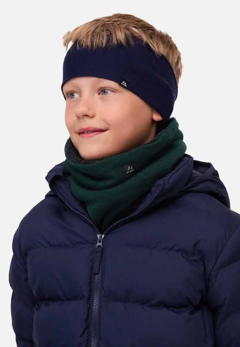 MERINOULD HALSEDISSE MED FLEECEFOR TIL BØRN - Image 5
