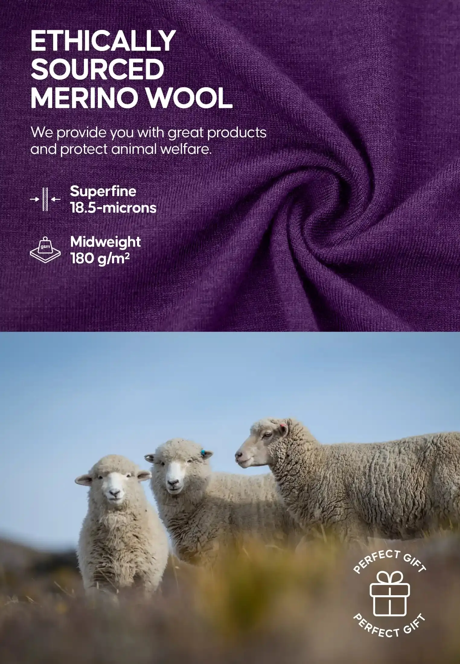 CORE MERINO HALF-ZIP SKIUNDERTRØJE - Image 14