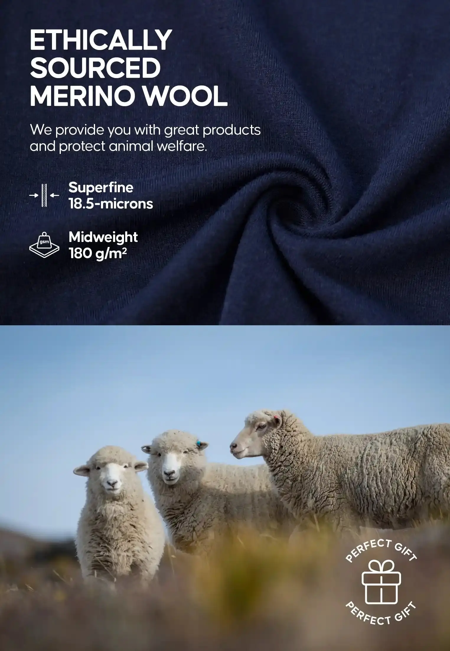 CORE MERINO HALF-ZIP SKIUNDERTRØJE - Image 9