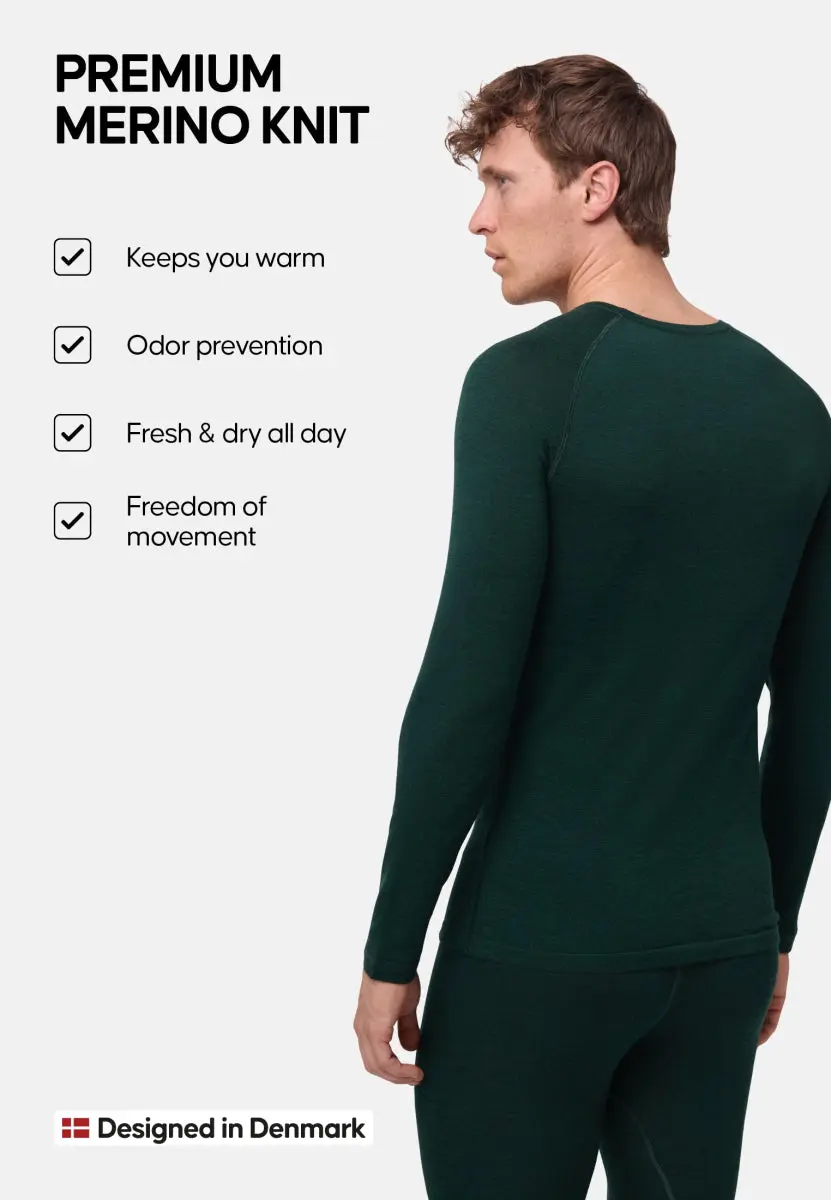 MERINOULD BASELAYER BLUSE TIL MÆND - Image 12