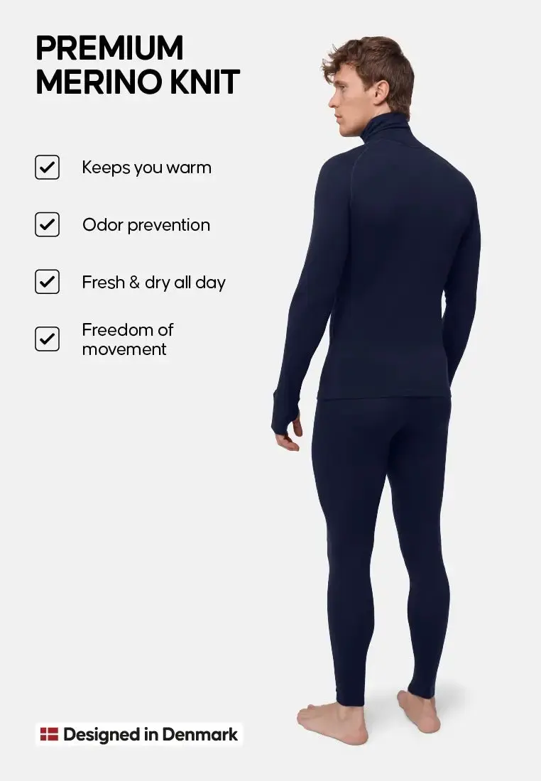 CORE MERINO HALF-ZIP SKIUNDERTØJSSÆT - Image 7