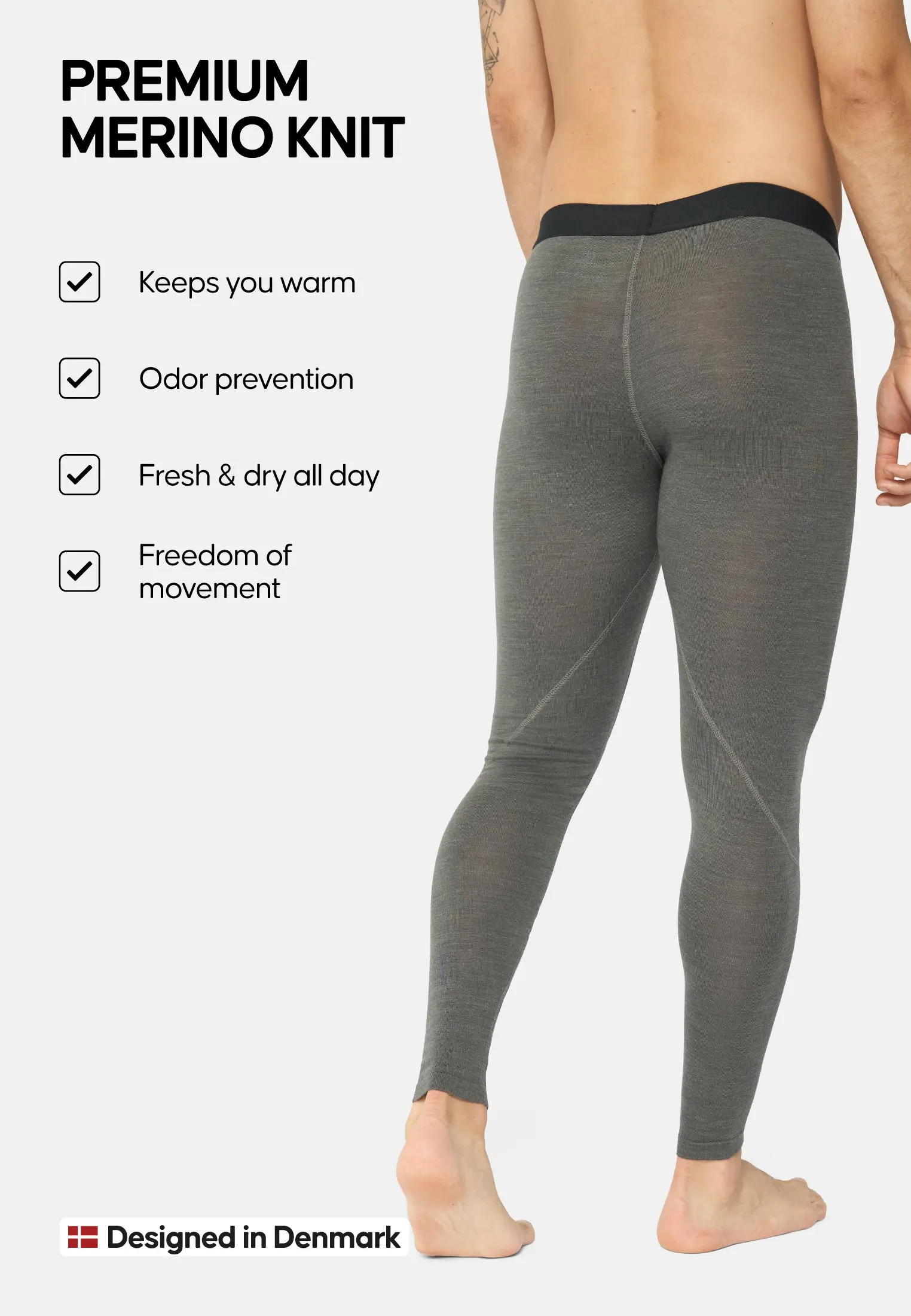 CORE MERINO SKIUNDERBUKSER (Outlet) - Image 3